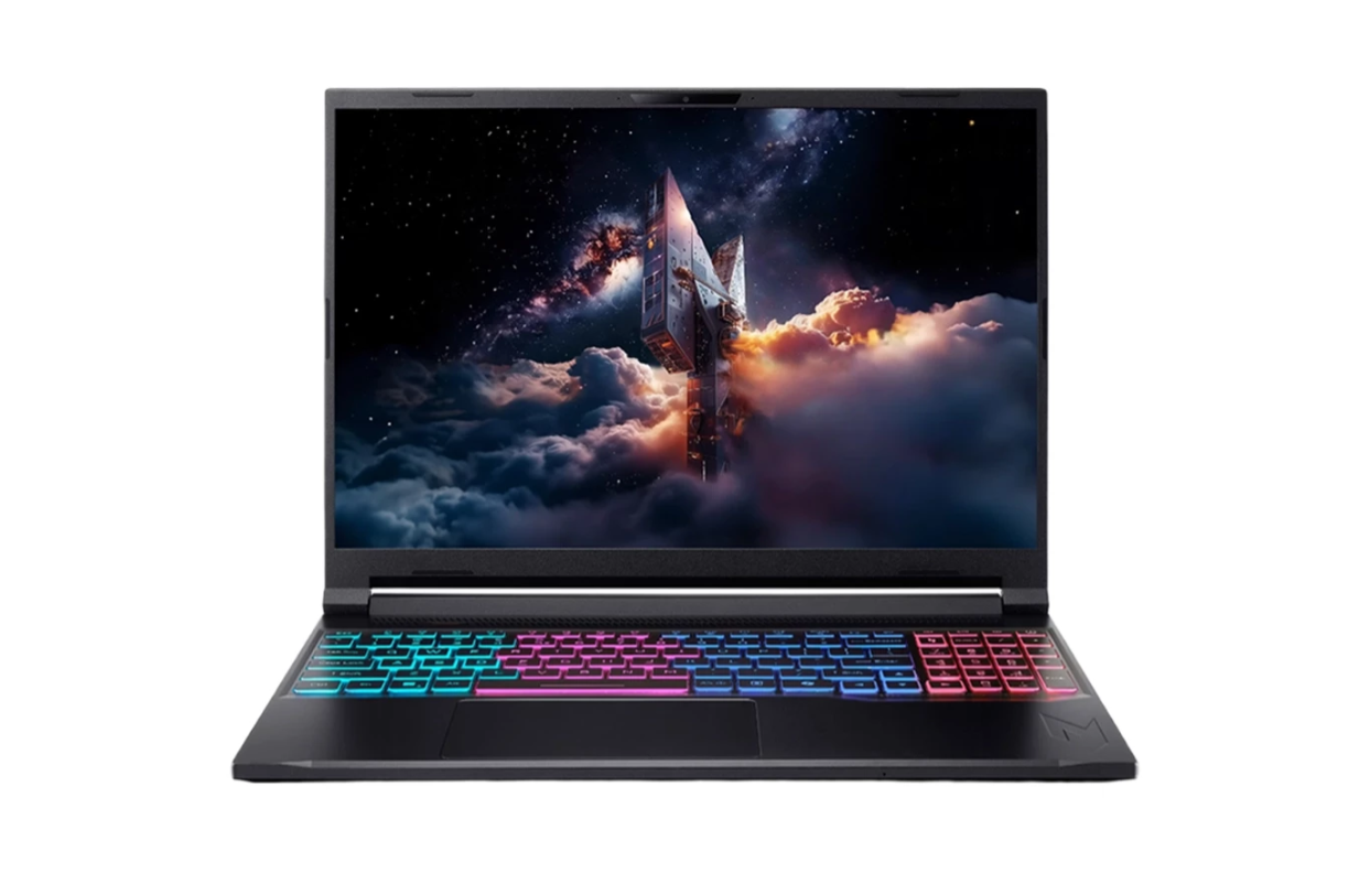 Acer Nitro V 16S AI ANV16S-71 (15th Gen Intel Core 7 240H Processor, RTX 5060 8GB Graphics Card , 16GB RAM, 1TB SSD, 16″ WQXGA 180Hz Display)